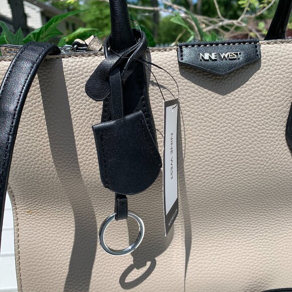 NINE WEST Jemima Tote Crossbody Purse Hand Bag - Picture 3 of 14